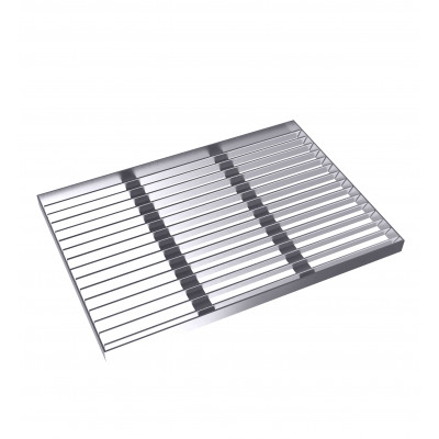 Решетка для вытирания ног РН-7.5-2 Серия 1.100.2-5 Выпуск 1, Размер пластины или уголка 4х36х472, 4х36х700, Размер косынок 4х20х472, 4х20х682, Марка стали Ст3