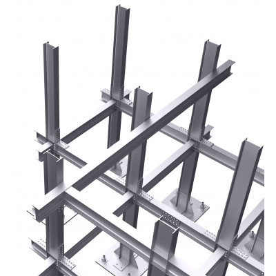 Опора МШП1-12-150, Размер пластины или уголка 5х40х348, 6х120х340, 6х180х340, 8х200х520, Размер швеллера 30П L=12000, Размер косынок 5х90х276, 8х100х180, 8х140х180, Марка стали Ст3