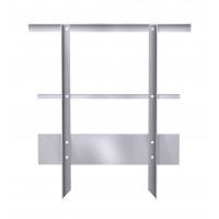 Ограждение ОПБГ-12.36, Размер пластины или уголка 25х25х4 L=3600, 50х50х5 L=1295, L=3720, Размер косынок 4х140х3600, Марка стали Ст3