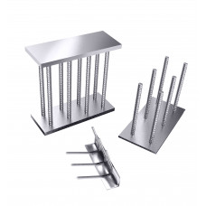 Анкер А-1, Размер пластины или уголка 8х70х100, Количество арматуры 1 арм., Размер арматуры D10х800, Марка стали Ст3, А500С